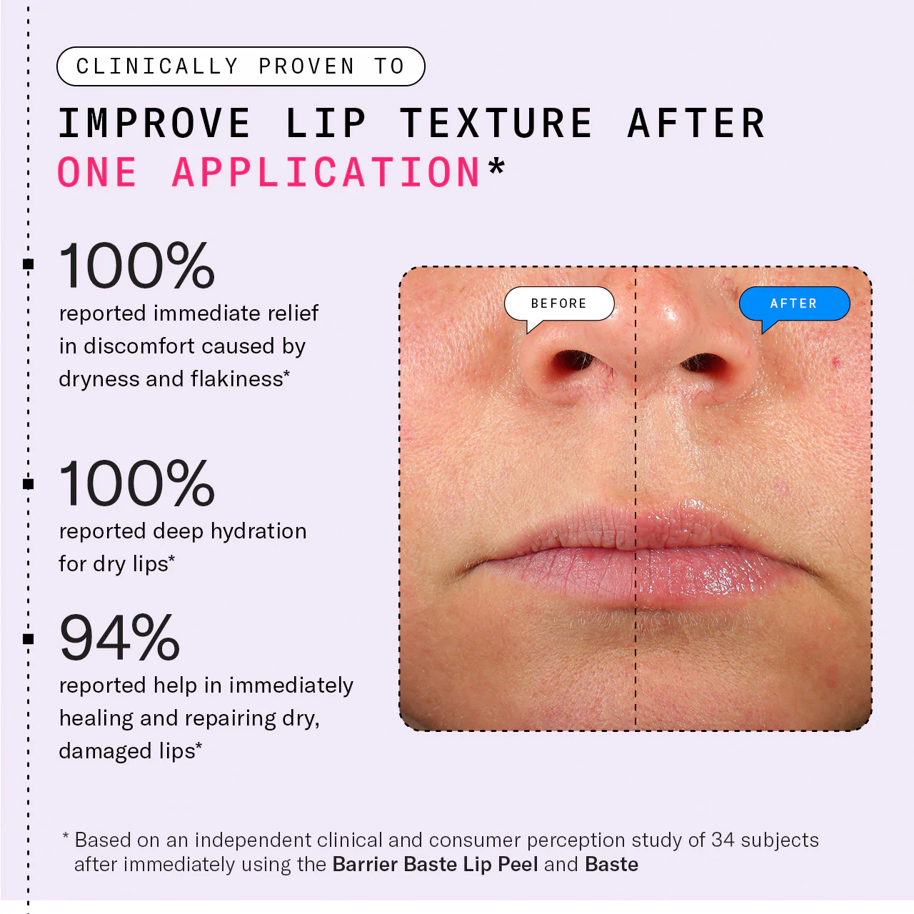 Barrier Baste Lip Peel - Image 5