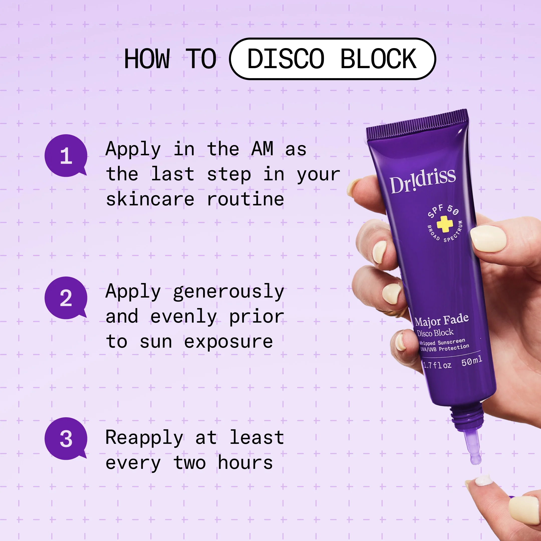 Major Fade Disco Block SPF 50 - Image 7